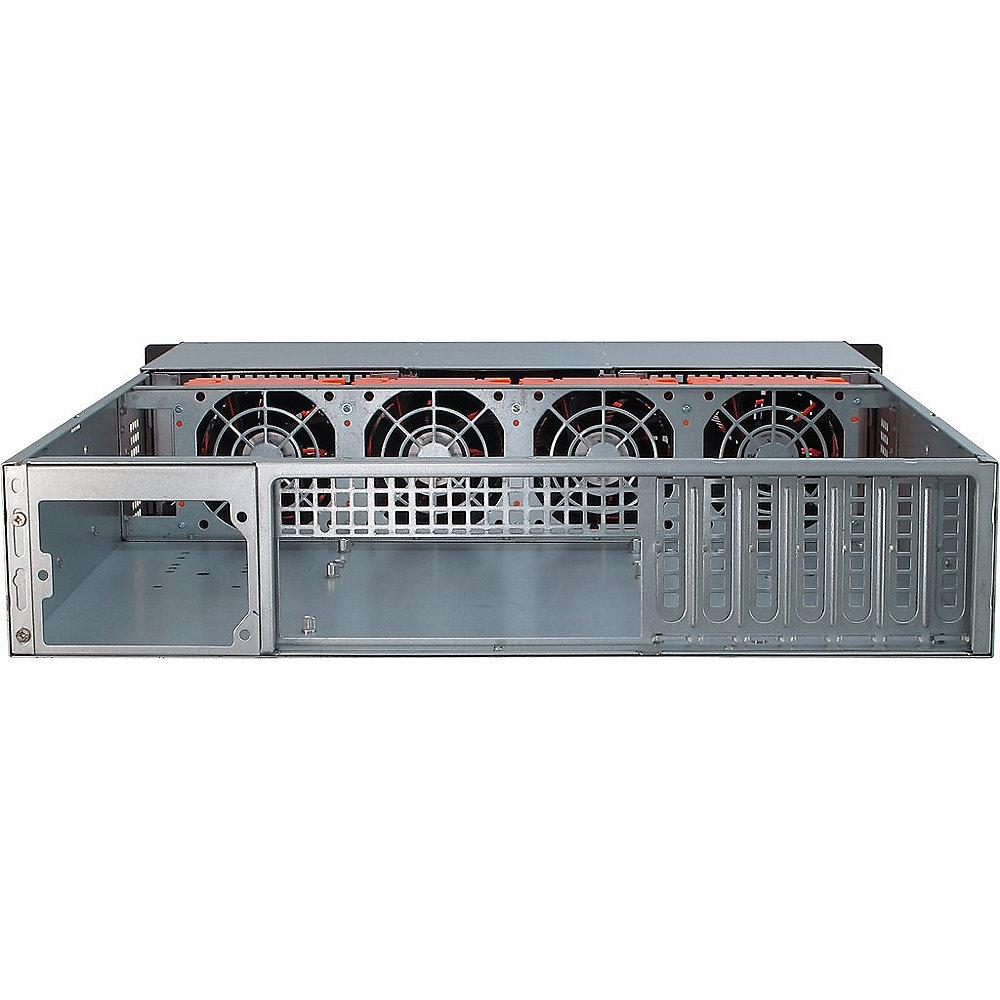 Intertech IPC 2U-20255 Server 19" Rack Gehäuse 2HE schwarz (ohne Netzteil)