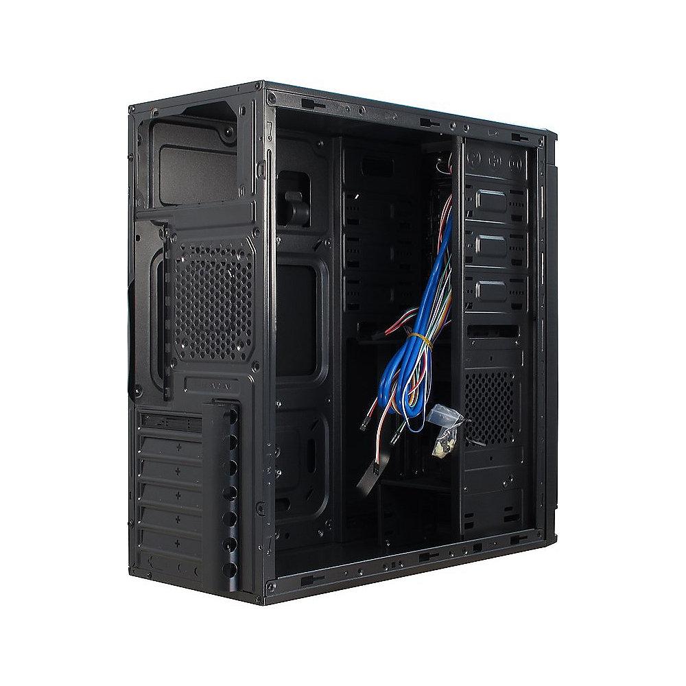 InterTech IT-5908 Midi-Tower mATX/ATX Gehäuse Schwarz ohne Netzteil USB3.0