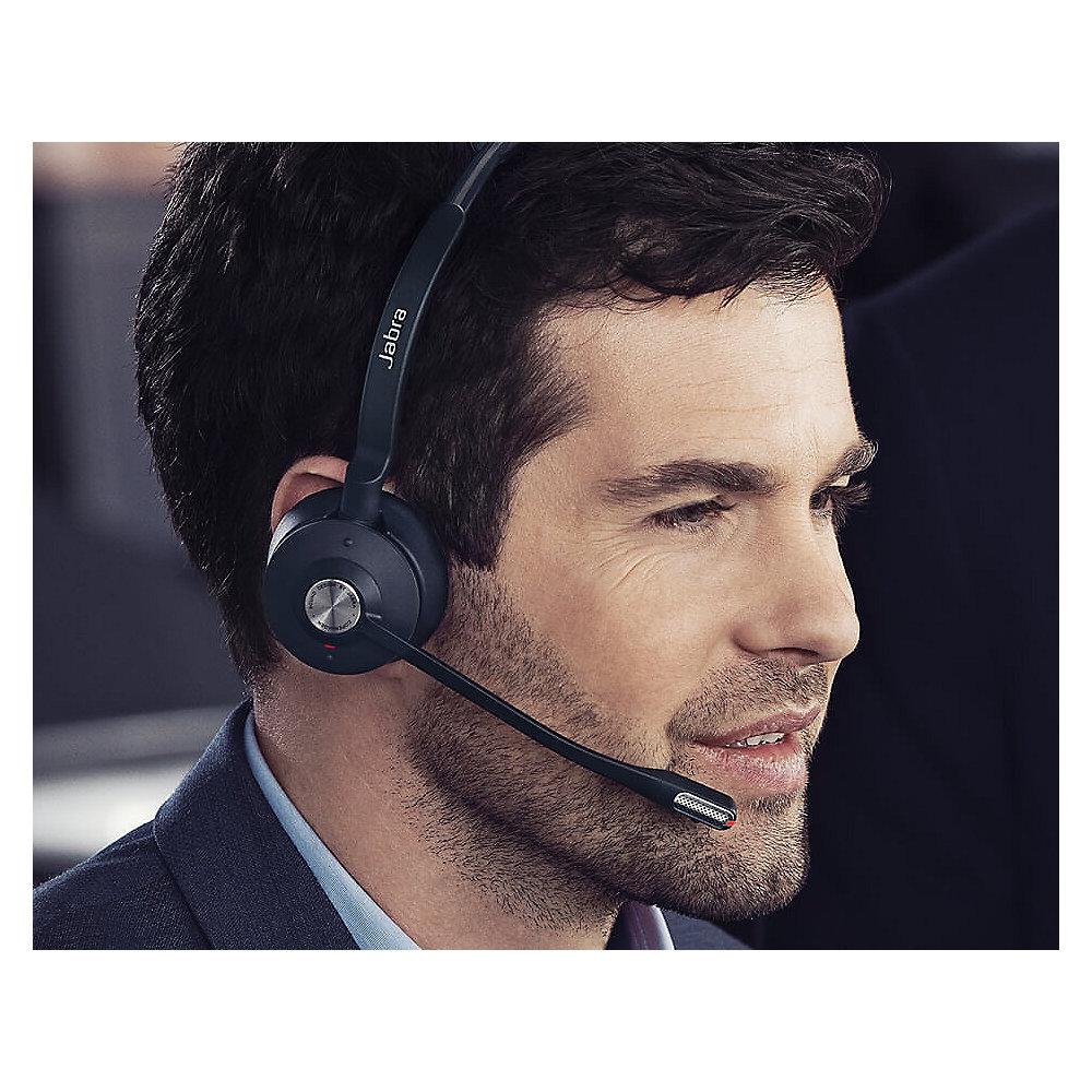 Jabra Engage 65 drahtloses DECT Stereo Mono On Ear Headset