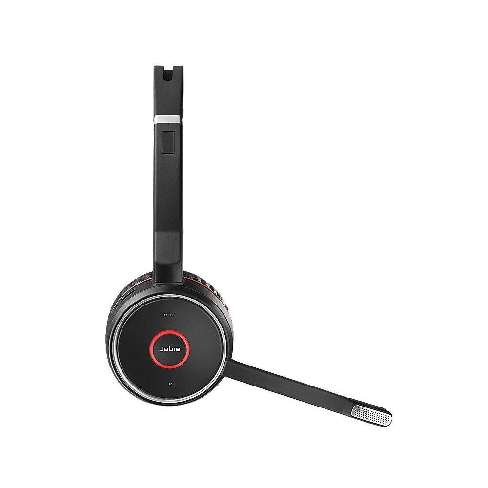 Jabra Evolve 75 UC Stereo Headset inkl. Ladestation