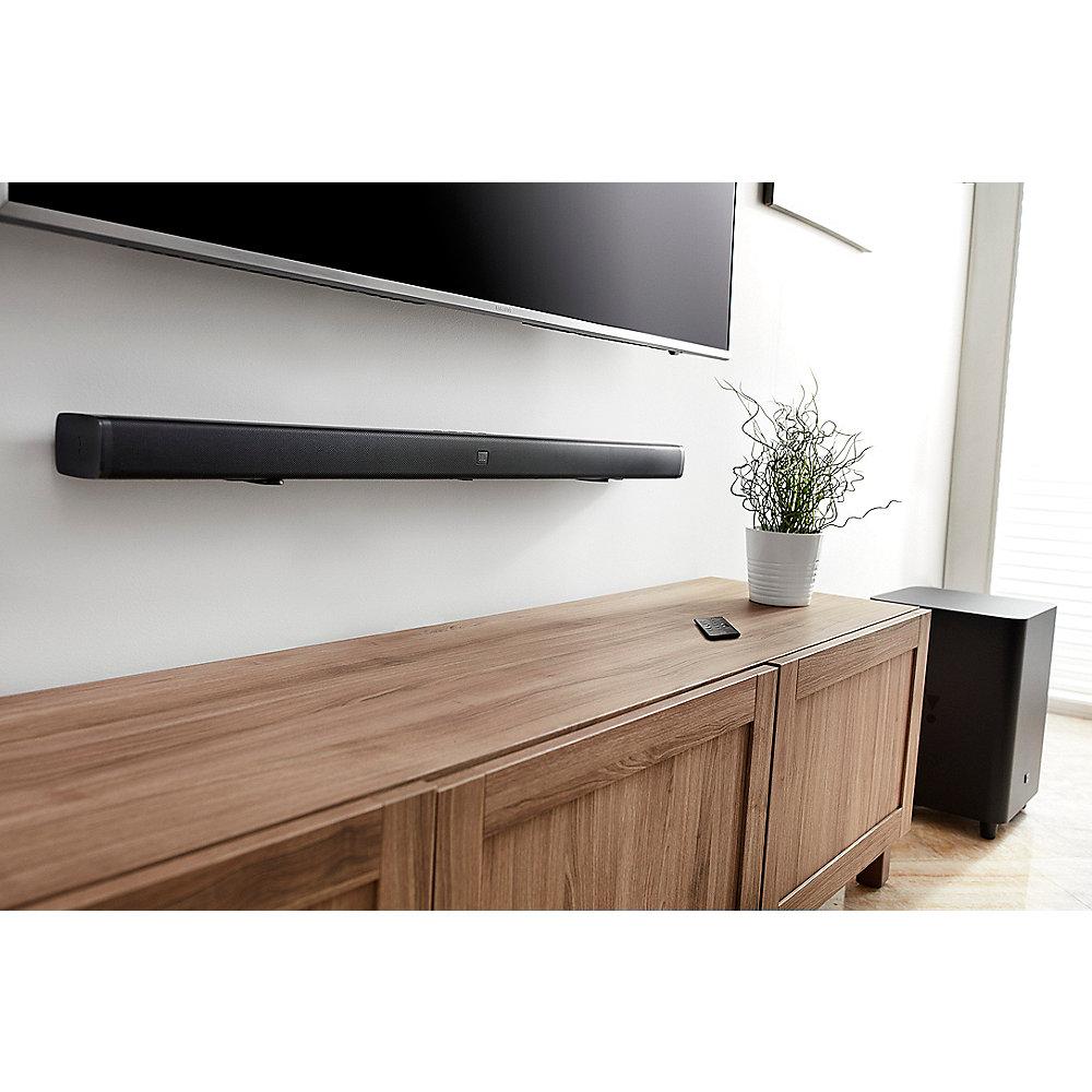 JBL 3.1 Soundbar 4K UHD mit kabellosem Subwoofer Schwarz Bluetooth HDMI