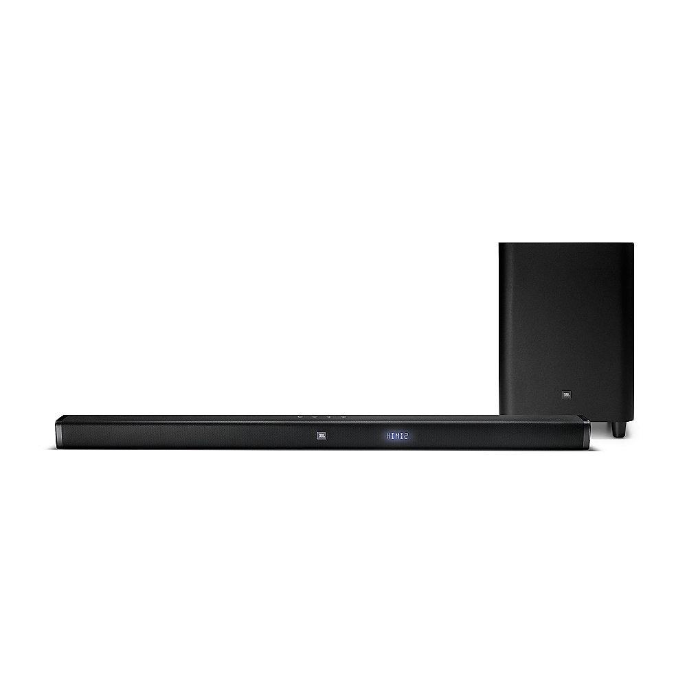 JBL 3.1 Soundbar 4K UHD mit kabellosem Subwoofer Schwarz Bluetooth HDMI, JBL, 3.1, Soundbar, 4K, UHD, kabellosem, Subwoofer, Schwarz, Bluetooth, HDMI