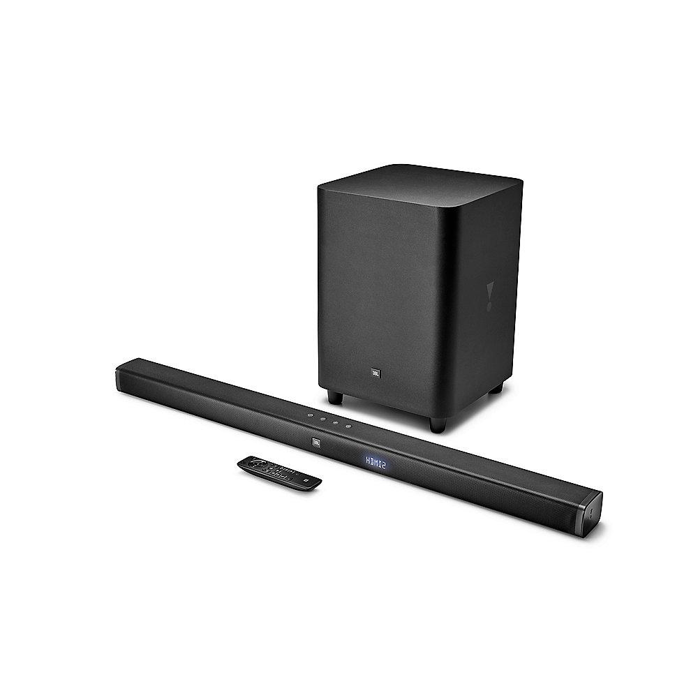 JBL 3.1 Soundbar 4K UHD mit kabellosem Subwoofer Schwarz Bluetooth HDMI, JBL, 3.1, Soundbar, 4K, UHD, kabellosem, Subwoofer, Schwarz, Bluetooth, HDMI