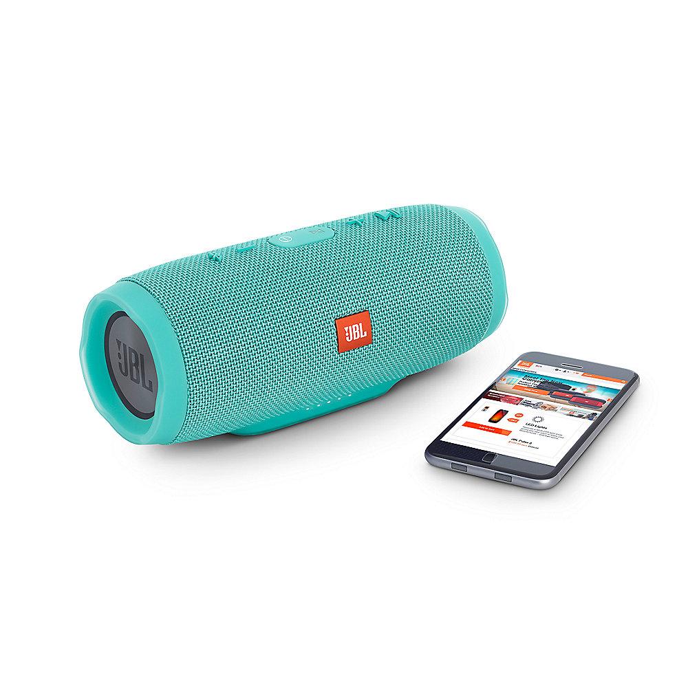 JBL Charge 3 Teal Tragbarer Bluetooth-Lautsprecher Grün