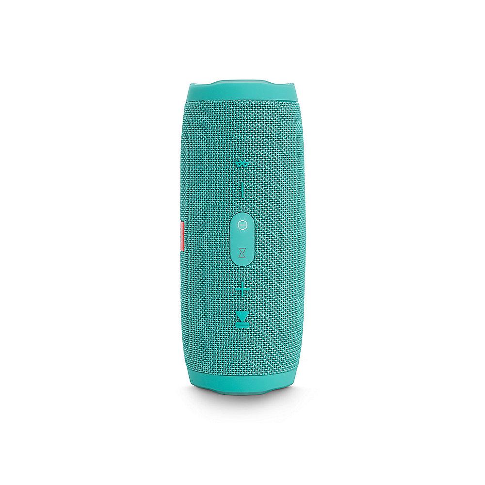 JBL Charge 3 Teal Tragbarer Bluetooth-Lautsprecher Grün