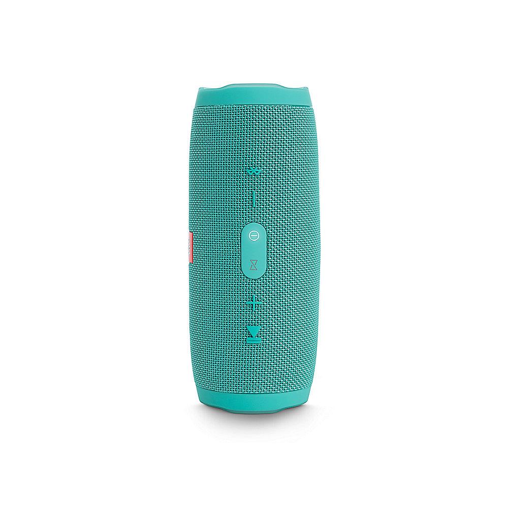 JBL Charge 3 Teal Tragbarer Bluetooth-Lautsprecher Grün, JBL, Charge, 3, Teal, Tragbarer, Bluetooth-Lautsprecher, Grün