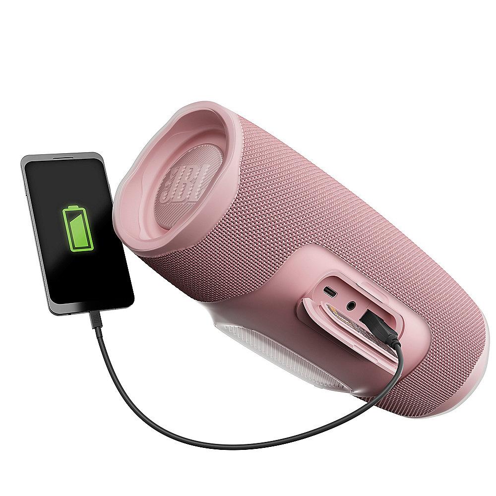 JBL Charge 4 Tragbarer Bluetooth-Lautsprecher pink, JBL, Charge, 4, Tragbarer, Bluetooth-Lautsprecher, pink