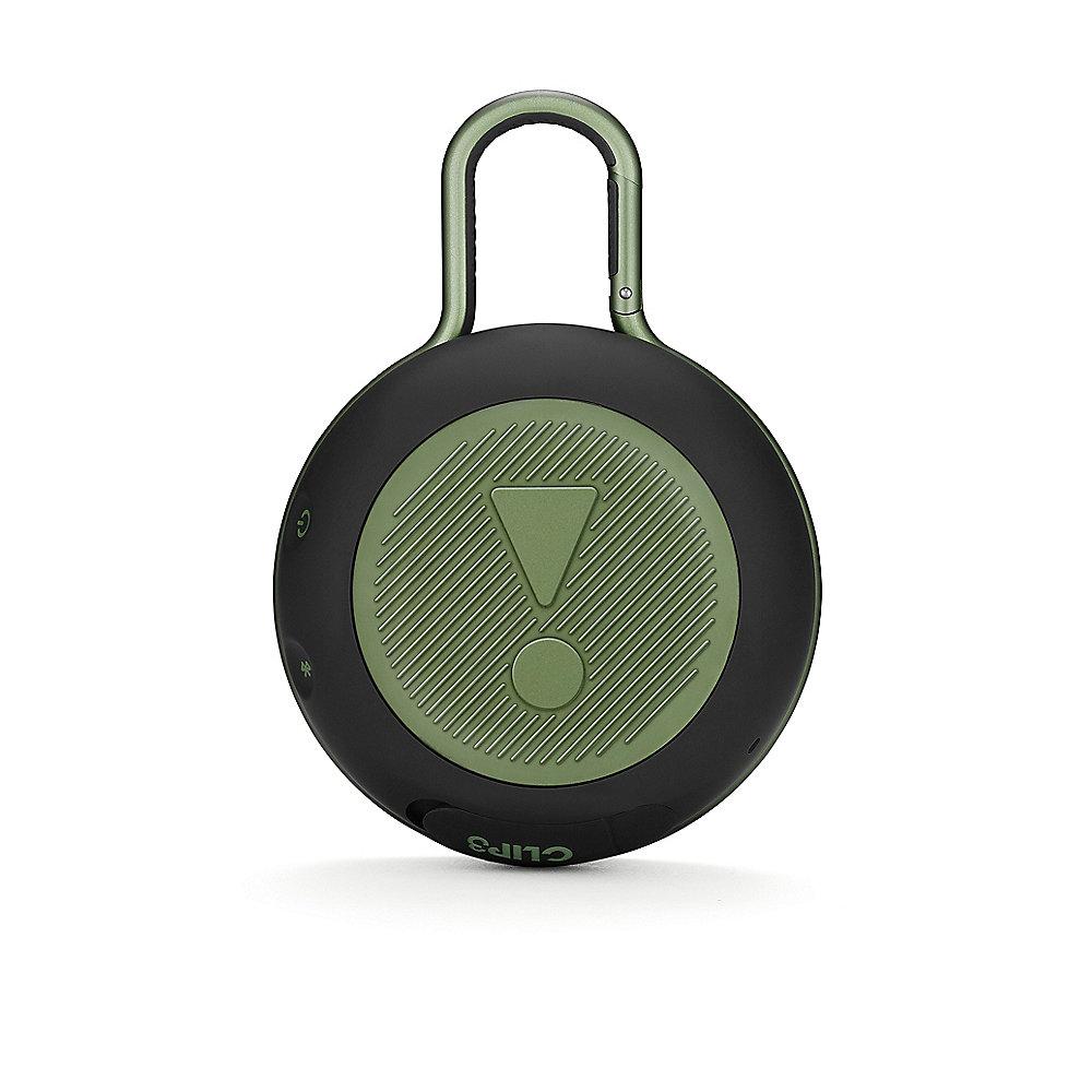 JBL Clip 3 Squad Tragbarer Bluetooth-Lautsprecher wasserdicht nach IPX7