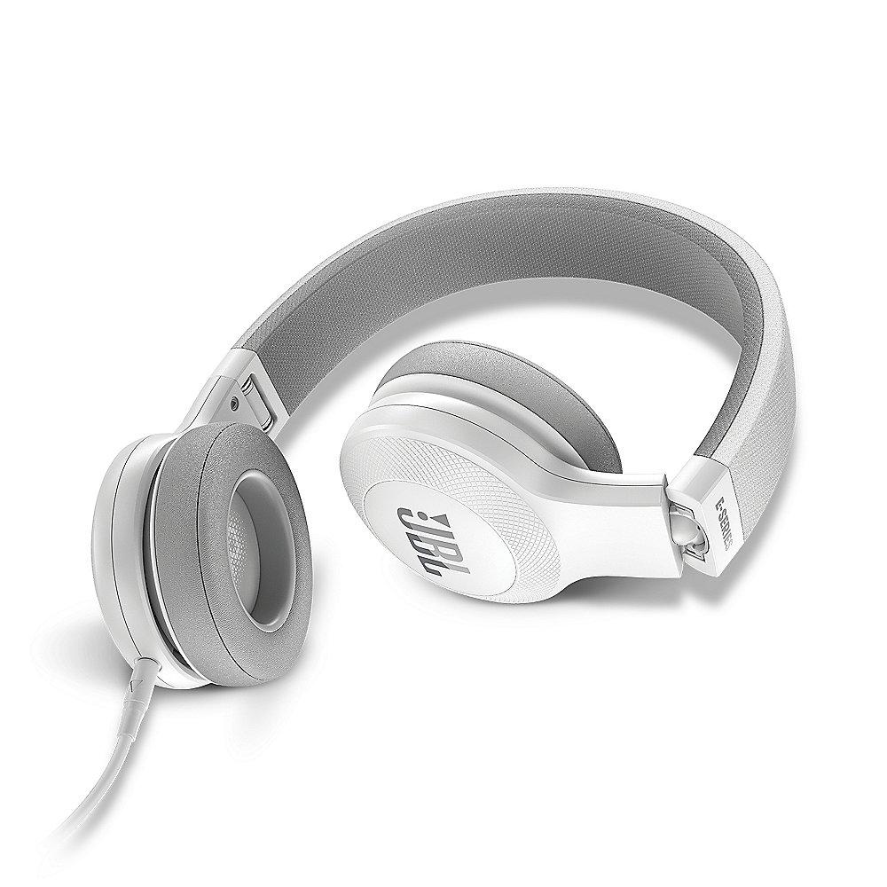 JBL E35 Weiß - On Ear- Kopfhörer mit Mikrofon Kabelfernbedienung, JBL, E35, Weiß, On, Ear-, Kopfhörer, Mikrofon, Kabelfernbedienung