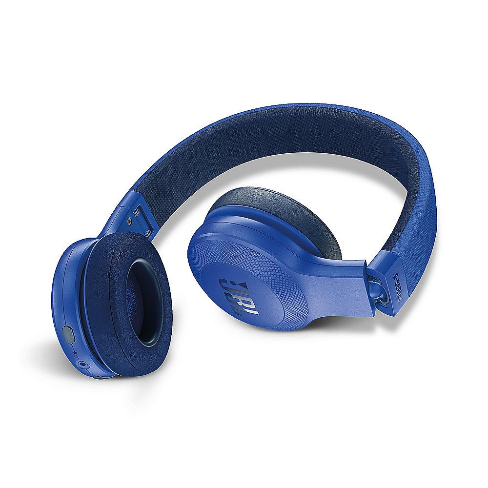 JBL E45BT Blau - On Ear - Bluetooth Kopfhörer mit Mikrofon, JBL, E45BT, Blau, On, Ear, Bluetooth, Kopfhörer, Mikrofon