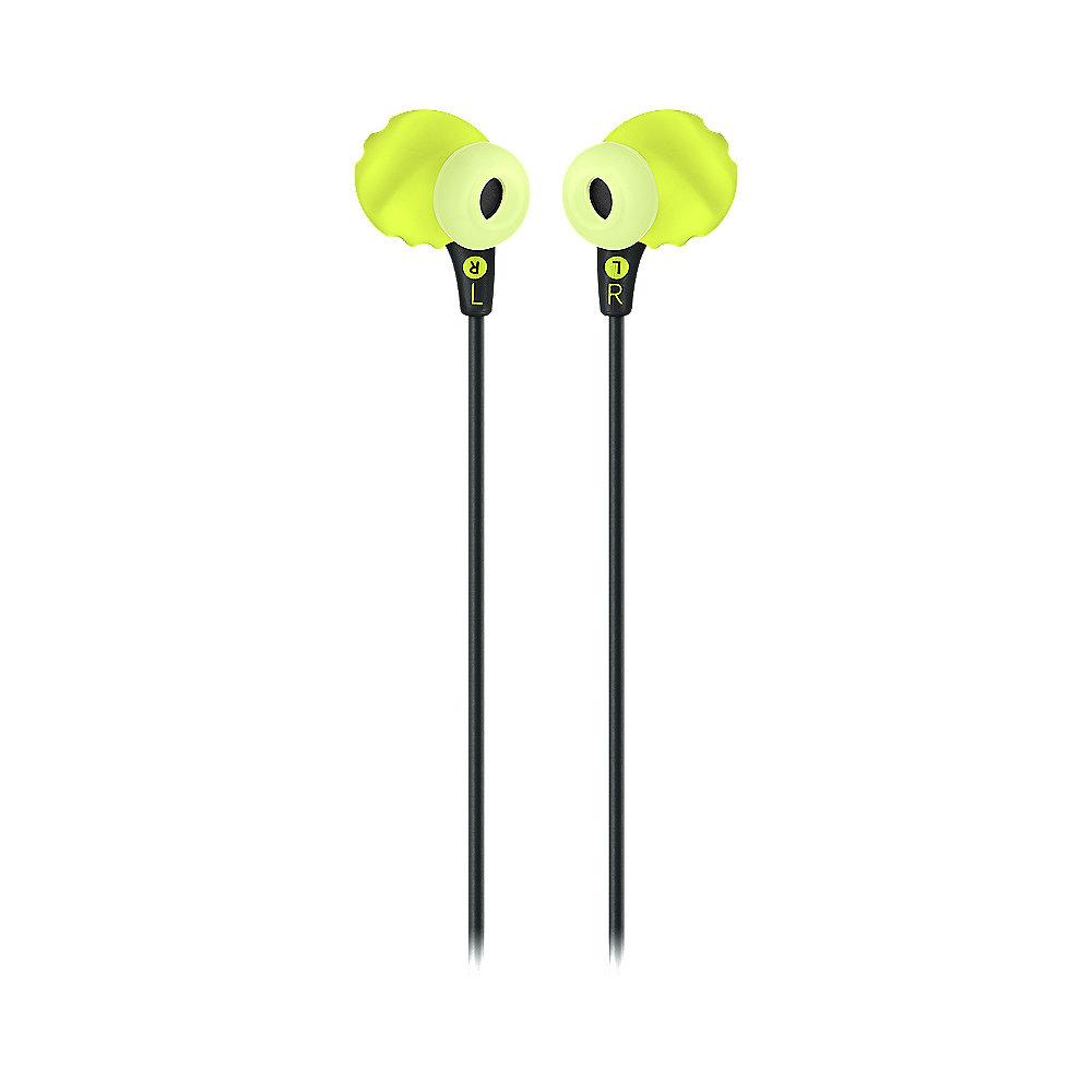 JBL ENDURANCE RUN Sport-In Ear-Kopfhörer Mikrofon schwarz/gelb