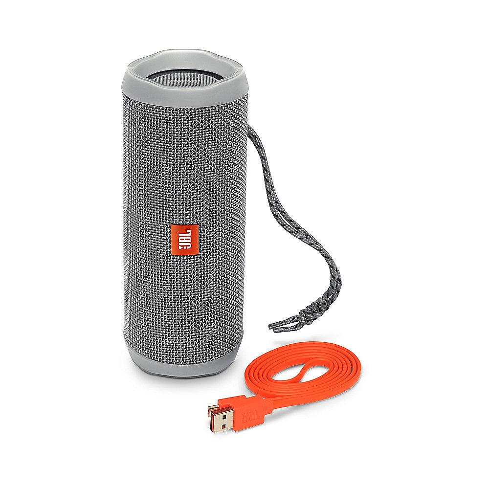 JBL Flip4 Bluetooth Lautsprecher grau