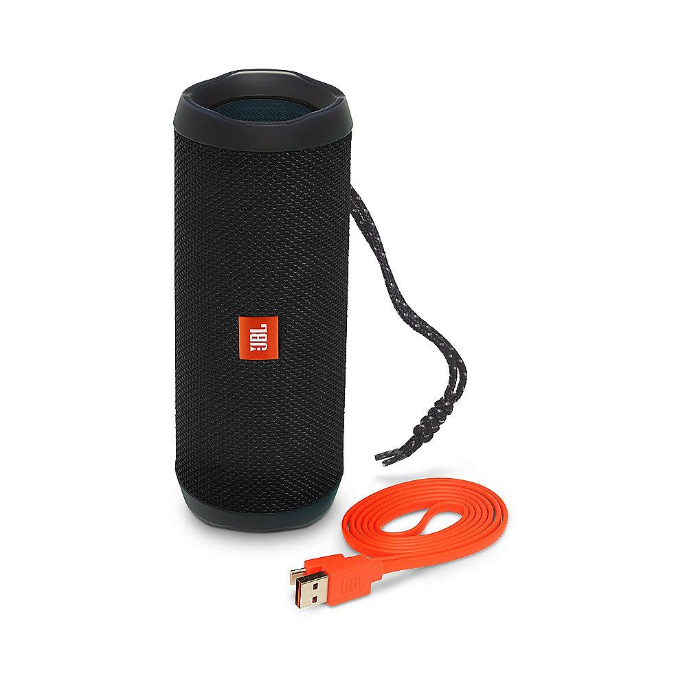 JBL Flip4 Bluetooth Lautsprecher schwarz