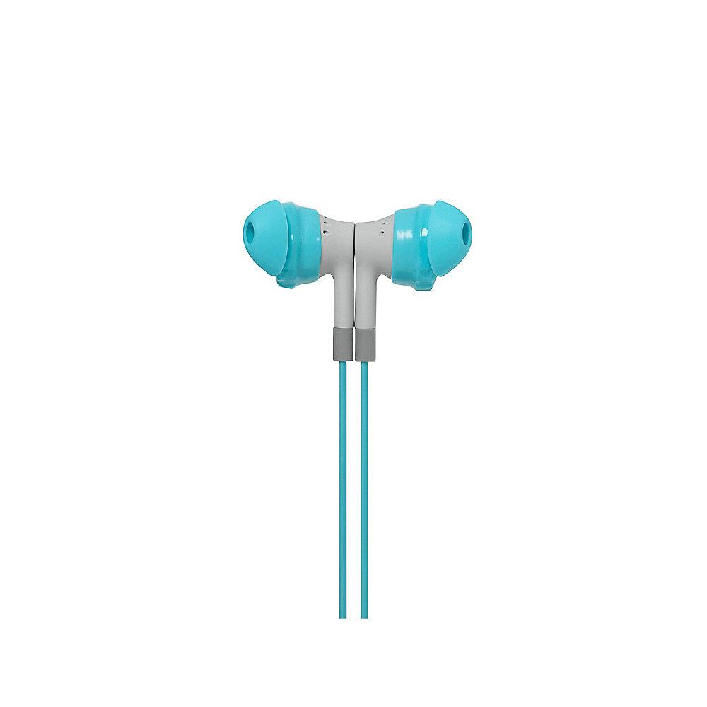 JBL Inspire 300 Women In Ear - Sport Kopfhörer weiss/türkis mit Mikrofon