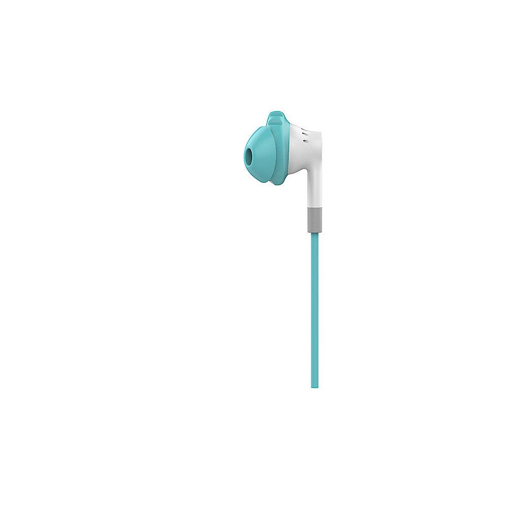 JBL Inspire 300 Women In Ear - Sport Kopfhörer weiss/türkis mit Mikrofon