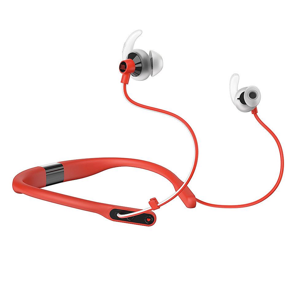 JBL Reflect fit Bluetooth - In Ear-Sport-Kopfhörer Herzfrequenzmessung rot