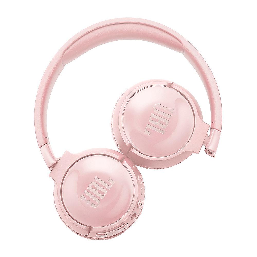 JBL TUNE 600BTNC Pink - On Ear-Noise-Cancelling Bluetooth Kopfhörer Mikrofon