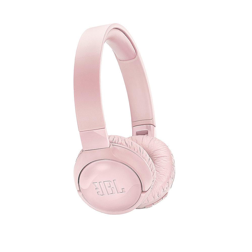 JBL TUNE 600BTNC Pink - On Ear-Noise-Cancelling Bluetooth Kopfhörer Mikrofon