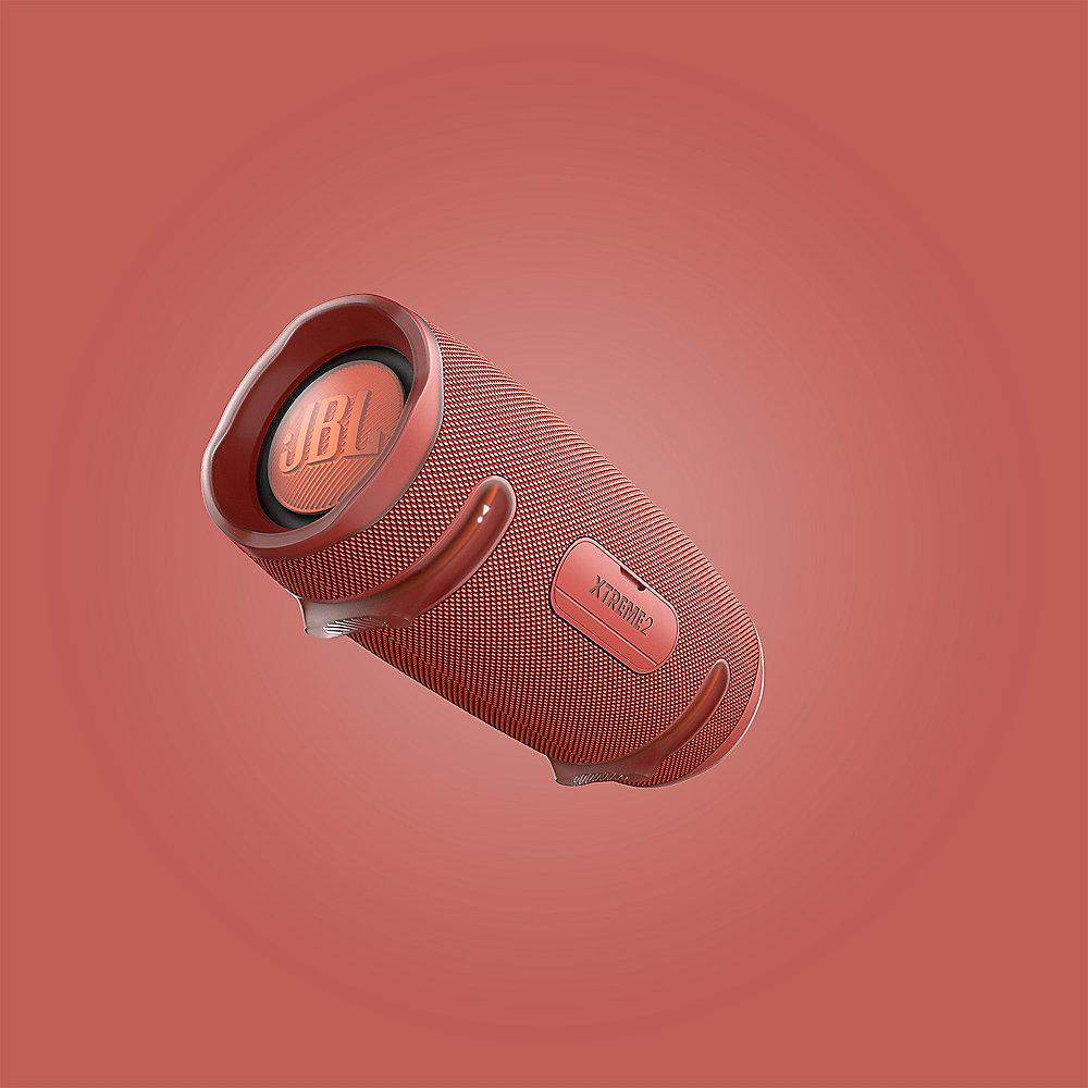 JBL Xtreme 2 Rot Bluetooth Lautsprecher IPX7 Wasserdicht