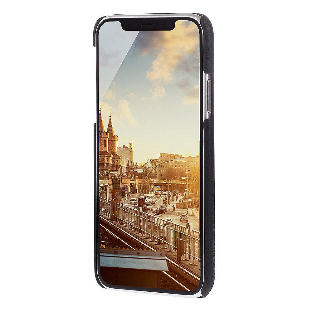 JT Berlin BackCase Kreuzberg für Apple iPhone Xs Max  Leder schwarz