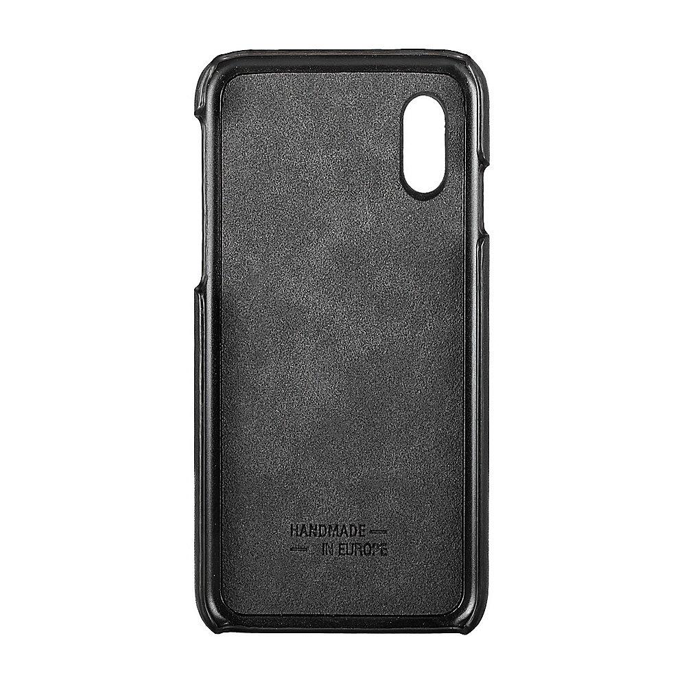 JT Berlin BackCase Kreuzberg für Apple iPhone Xs Max  Leder schwarz