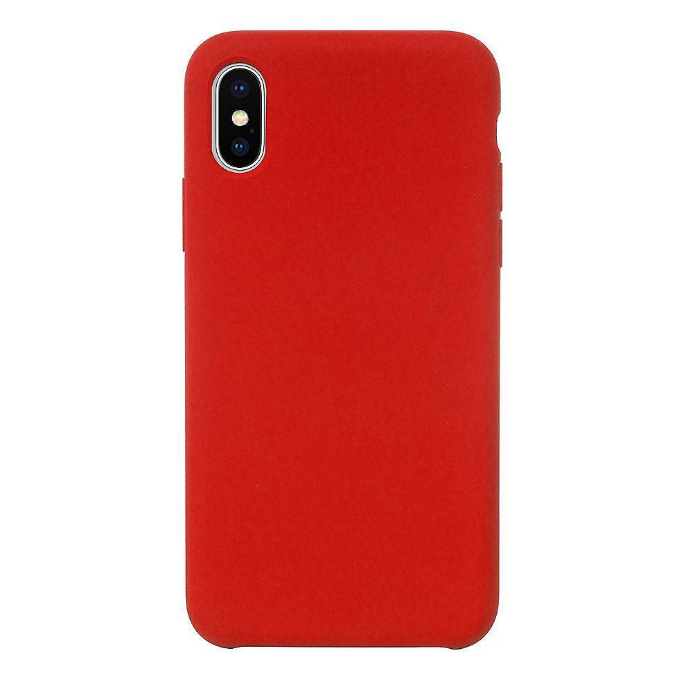 JT Berlin Liquid SilikonCase Steglitz für Apple iPhone Xs Max rot