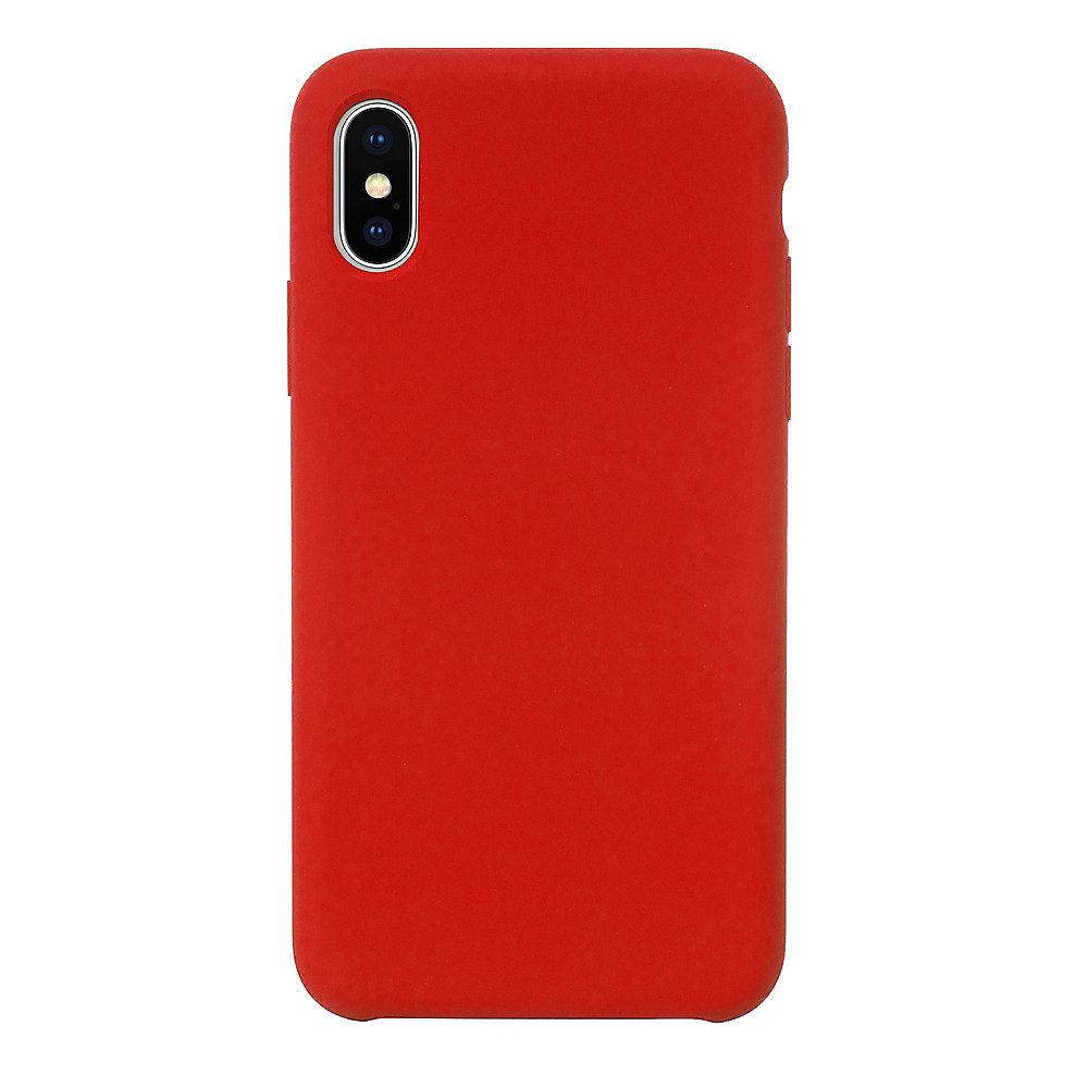 JT Berlin Liquid SilikonCase Steglitz für Apple iPhone Xs Max rot