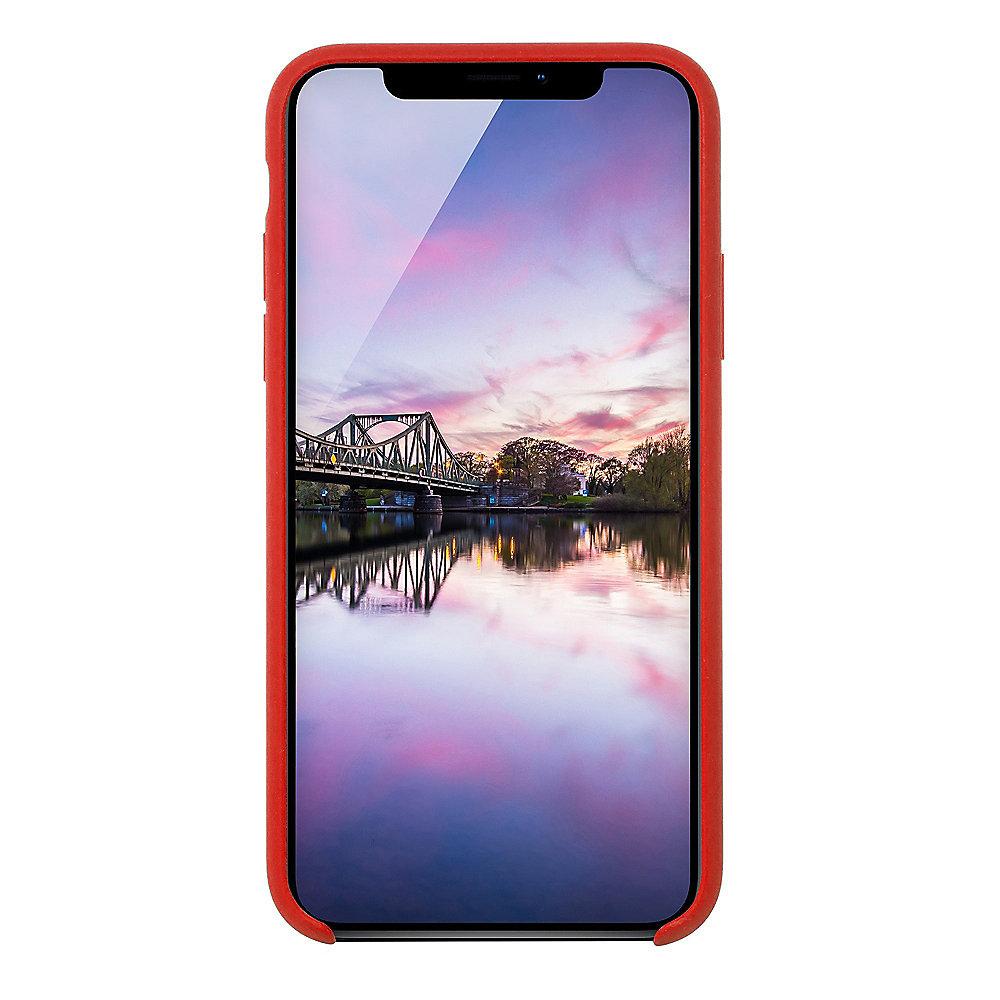 JT Berlin Liquid SilikonCase Steglitz für Apple iPhone Xs Max rot