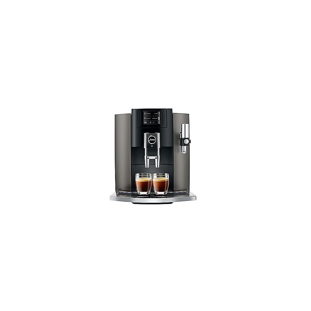 JURA E8 Dark Inox Kaffeevollautomat