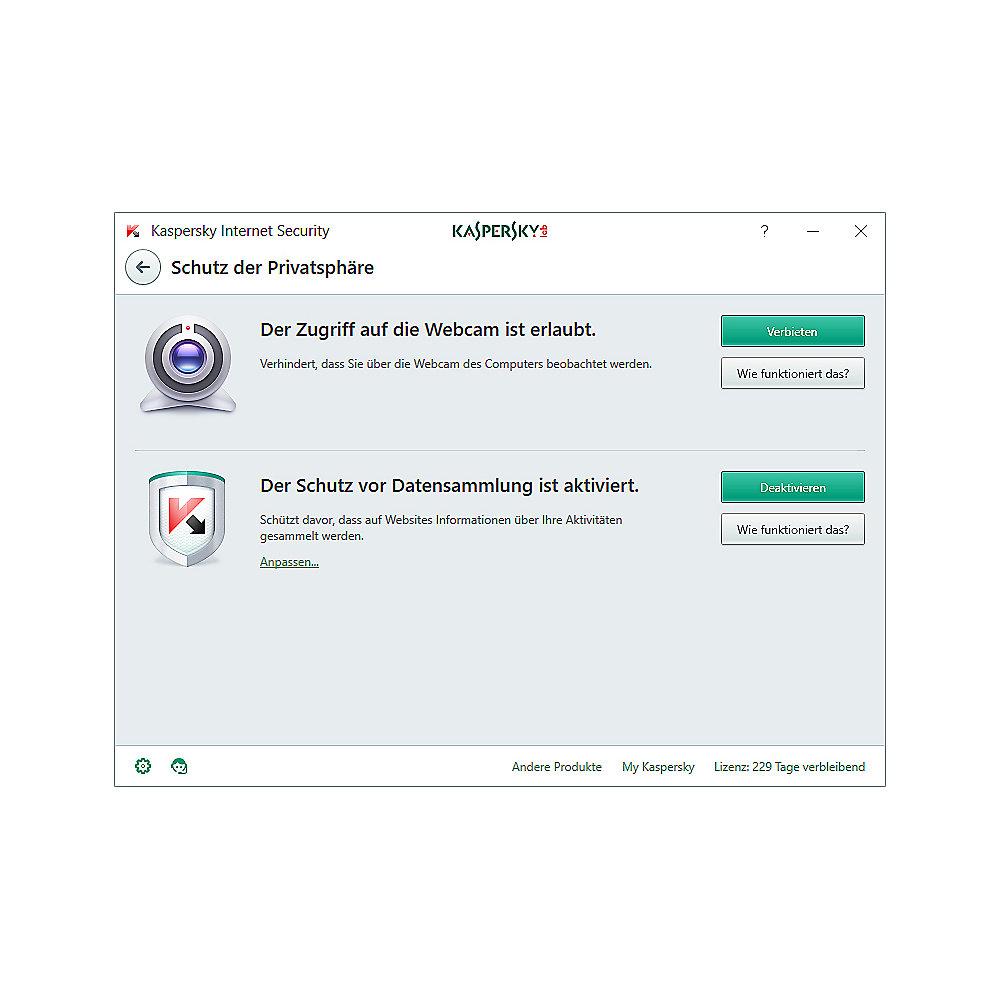 Kaspersky Internet Security 2018 2 2 2 Limited Edition (Code in a Box)