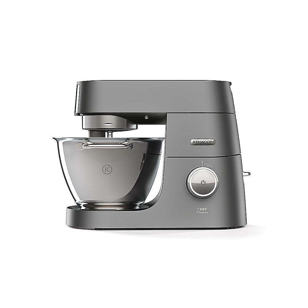 Kenwood KVC7320S Chef Titanium Küchenmaschine 4,6l inkl. Mixaufsatz und Zubehör