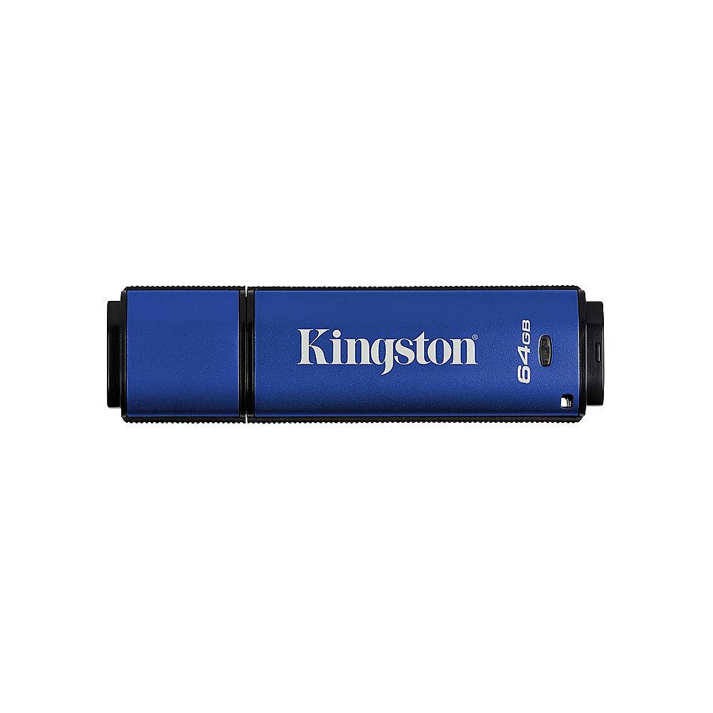 Kingston 64GB DataTraveler Vault Privacy 3.0 mit Management Data Secure Stick