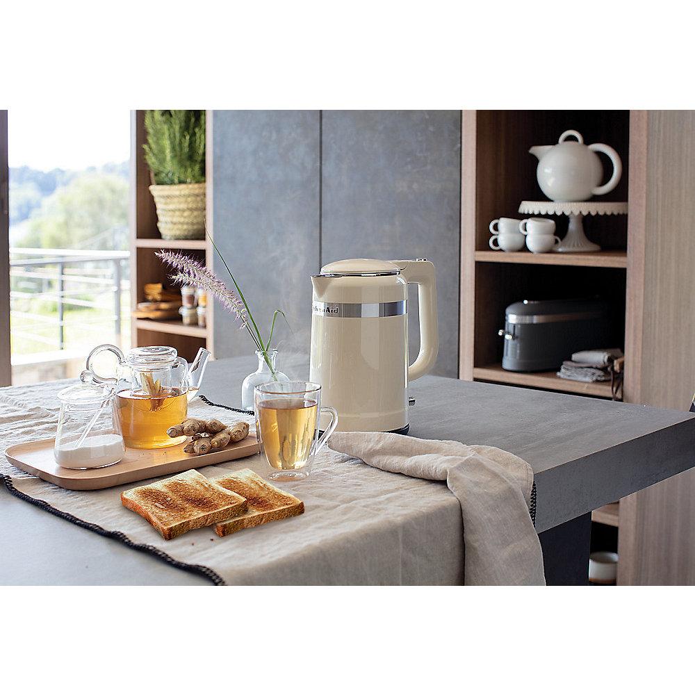 KitchenAid 5KEK1565EAC Design Collection Wasserkocher 1,5l 2400W crème