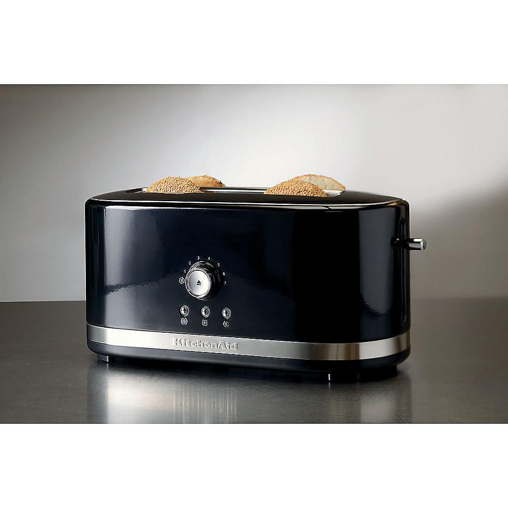 KitchenAid 5KMT4116EOB 2-Scheiben Langschlitztoaster 1.800W Onyx Schwarz