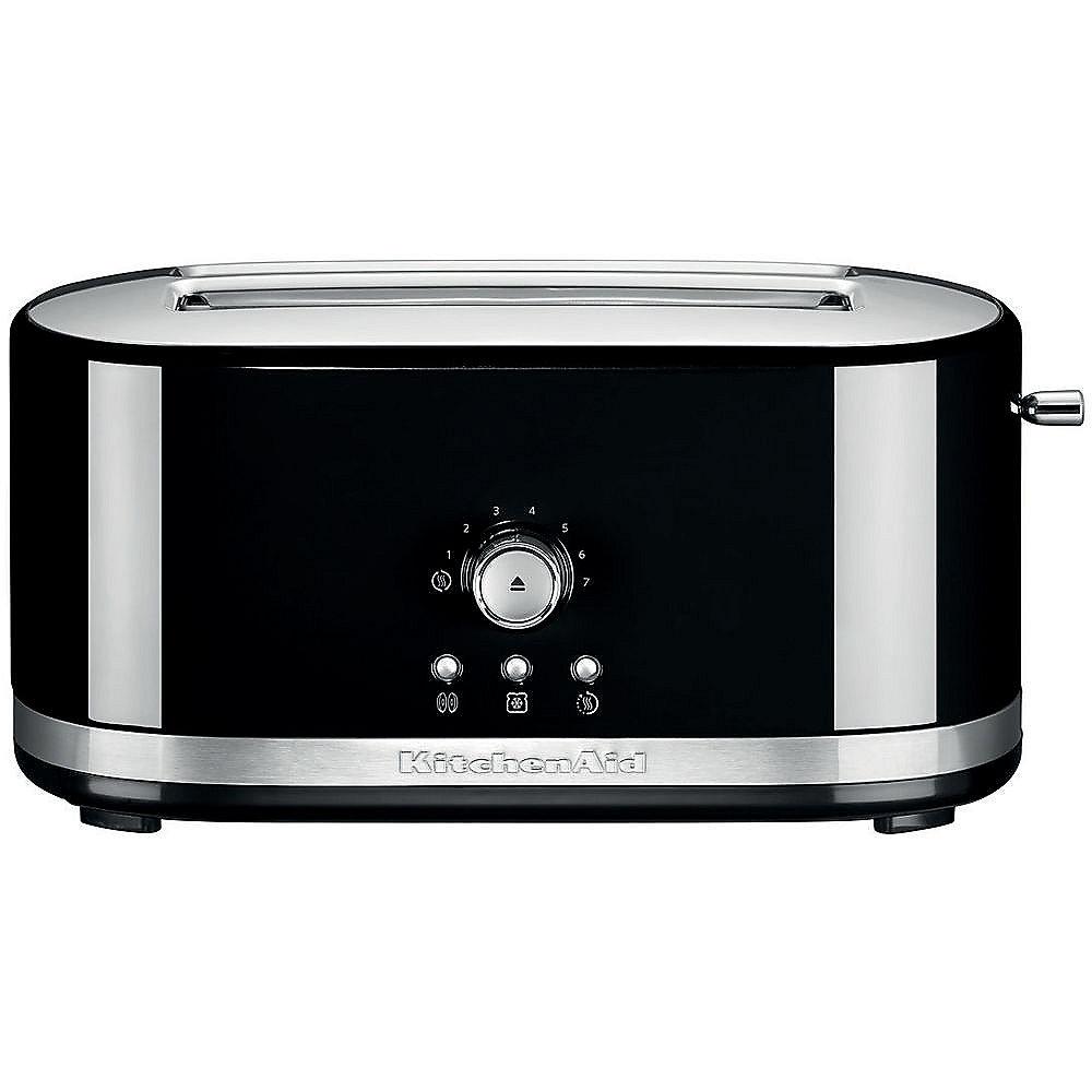 KitchenAid 5KMT4116EOB 2-Scheiben Langschlitztoaster 1.800W Onyx Schwarz, KitchenAid, 5KMT4116EOB, 2-Scheiben, Langschlitztoaster, 1.800W, Onyx, Schwarz