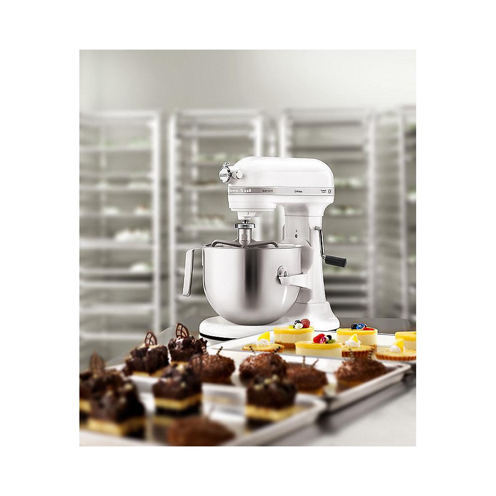 KitchenAid 5KSM7591XEWH Heavy Duty Küchenmaschine 500W 6,9L weiß