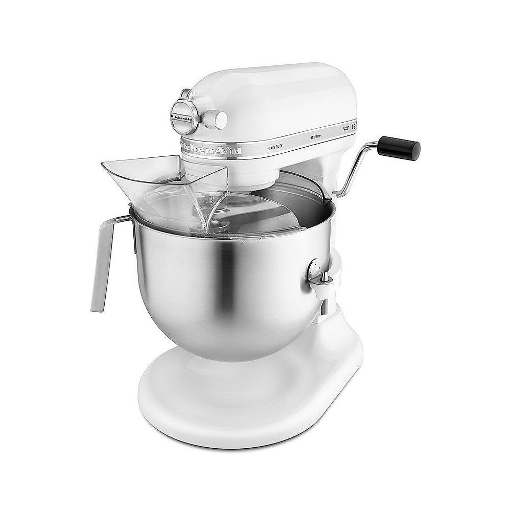 KitchenAid 5KSM7591XEWH Heavy Duty Küchenmaschine 500W 6,9L weiß