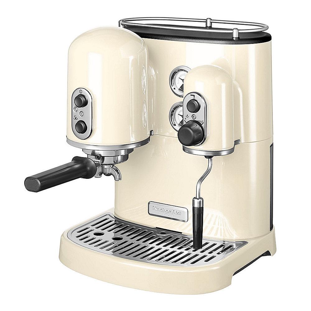 KitchenAid ARTISAN 5KES2102EAC Espressomaschine Siebträger crème