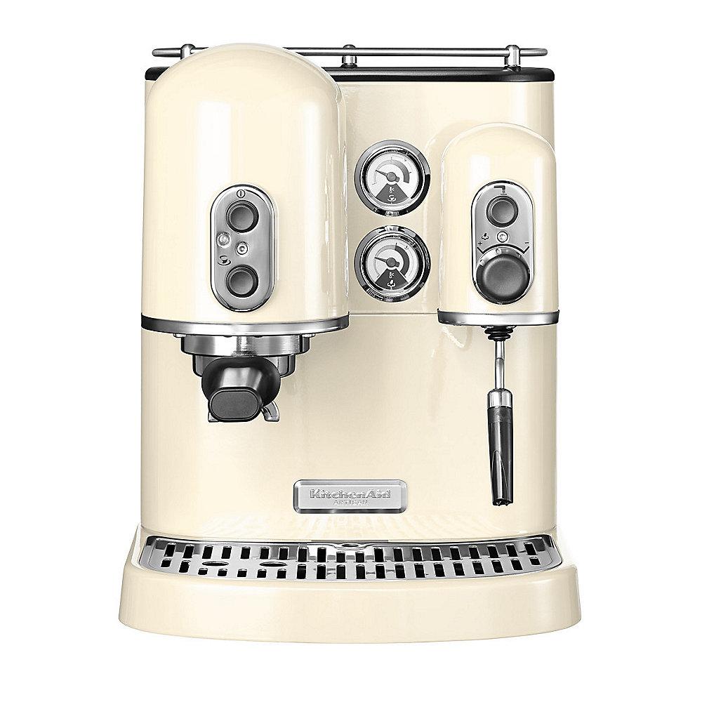KitchenAid ARTISAN 5KES2102EAC Espressomaschine Siebträger crème