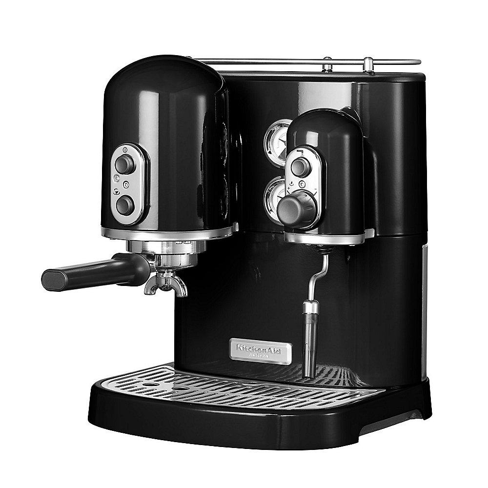 KitchenAid ARTISAN 5KES2102EOB Espressomaschine Siebträger onyx schwarz, KitchenAid, ARTISAN, 5KES2102EOB, Espressomaschine, Siebträger, onyx, schwarz