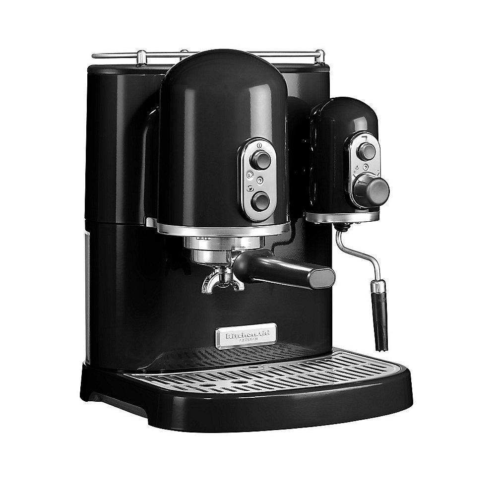 KitchenAid ARTISAN 5KES2102EOB Espressomaschine Siebträger onyx schwarz, KitchenAid, ARTISAN, 5KES2102EOB, Espressomaschine, Siebträger, onyx, schwarz