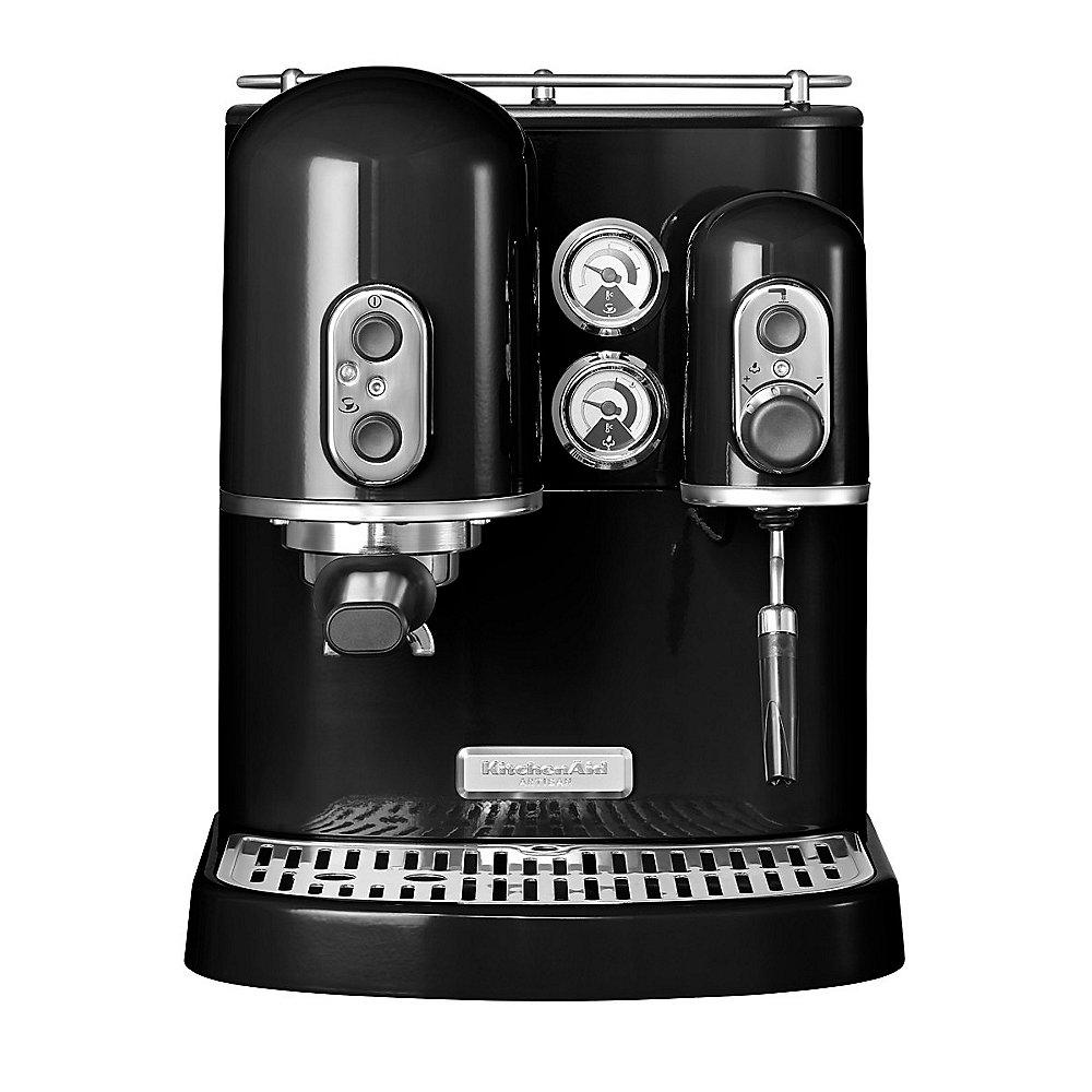 KitchenAid ARTISAN 5KES2102EOB Espressomaschine Siebträger onyx schwarz