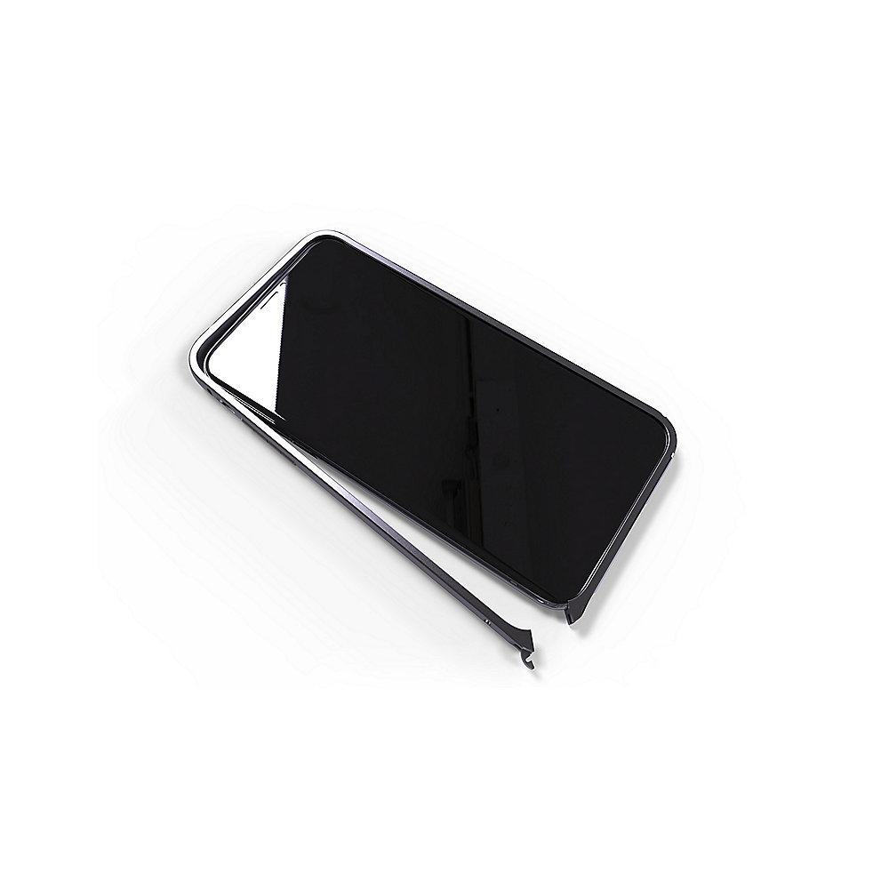 KMP Protective Bumper für iPhone X, grau