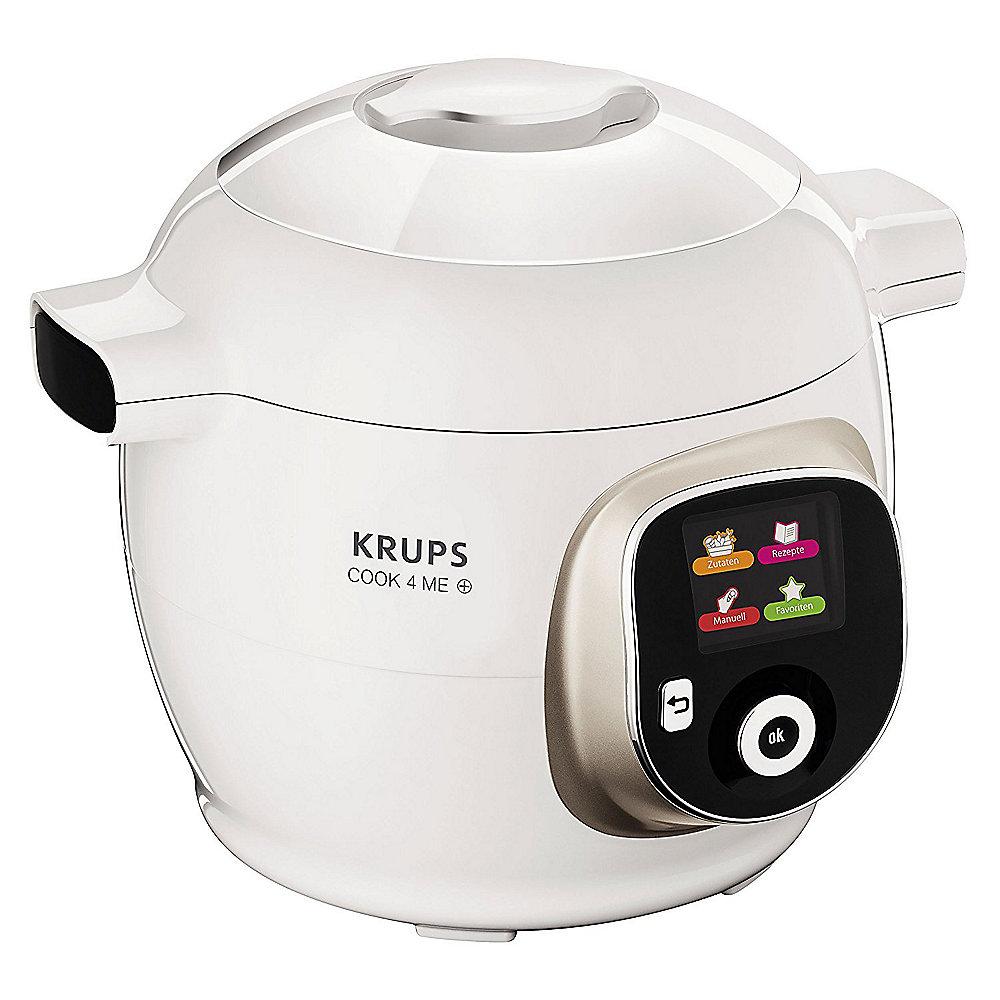 Krups CZ7101 Cook4Me Multikocher  6l, 1200 W, weiß/grau, Krups, CZ7101, Cook4Me, Multikocher, 6l, 1200, W, weiß/grau