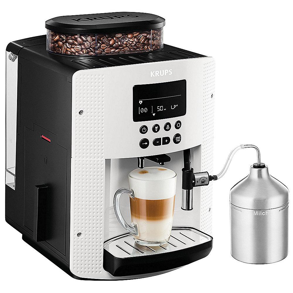 Krups EA 8161 Espresso-Kaffee-Vollautomat Weiß