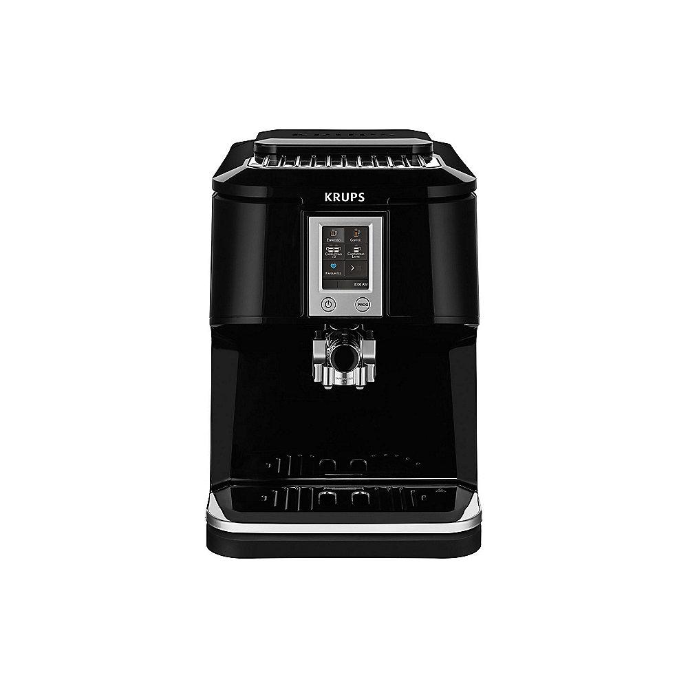 Krups EA 8808 One-Touch-Kaffeevollautomat Espresso Master Edelstahl/Schwarz