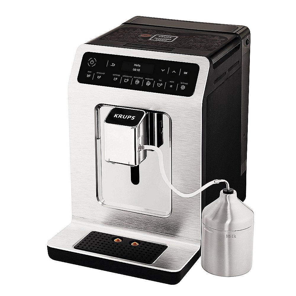 KRUPS EA891C Evidence One-Touch-Cappuccino Kaffeevollautomat Alu/Chrom
