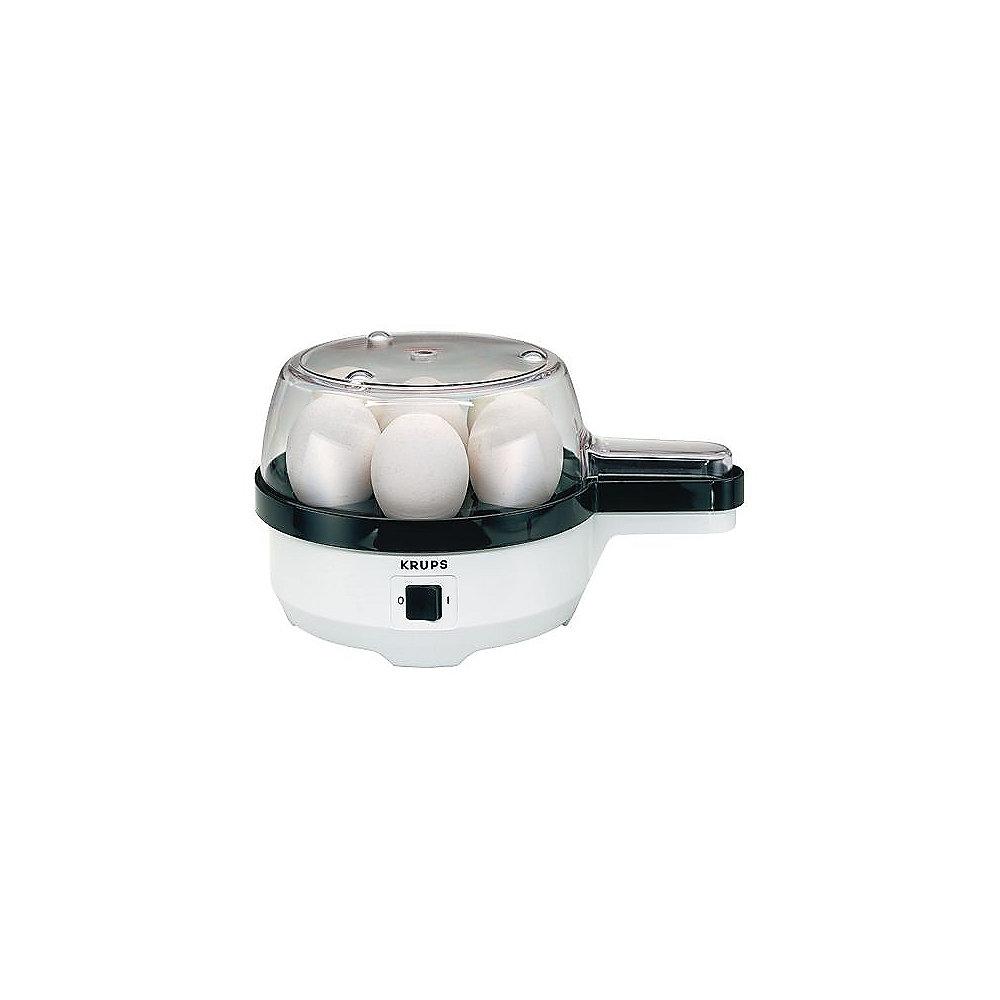 Krups F23370 Eierkocher Ovomat Special für 7 Eier Weiß