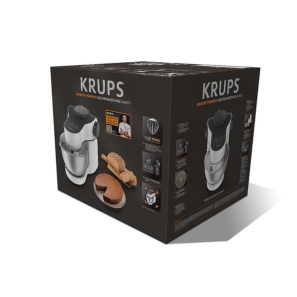 Krups KA252 Master Perfect Küchenmaschine weiß/grau, Krups, KA252, Master, Perfect, Küchenmaschine, weiß/grau