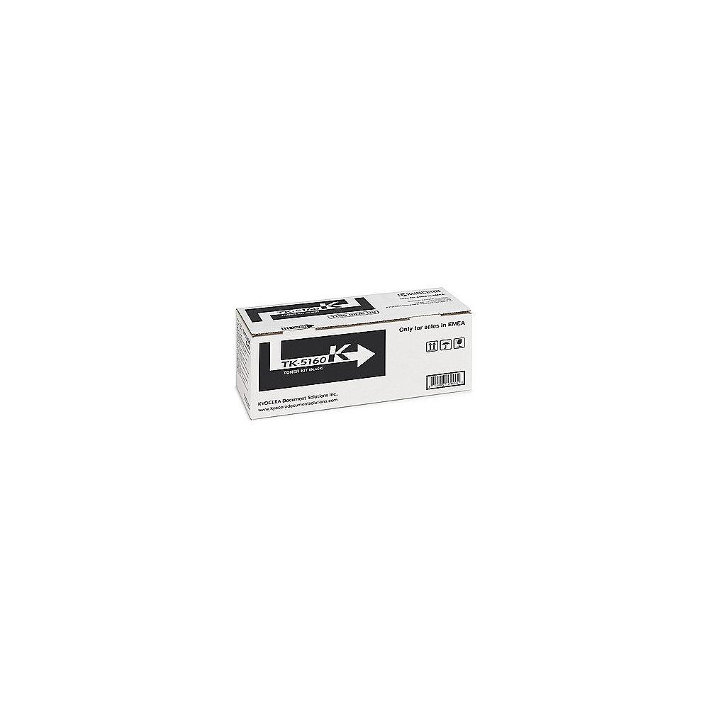 Kyocera 1T02NT0NL0 Toner schwarz TK-5160K mit 16.000 Seiten für P7040cdn
